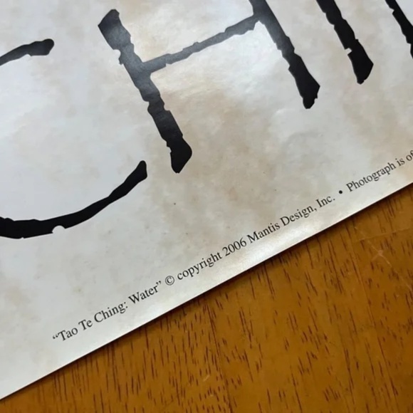 Tao n Taoism Poster Sz 24x36 Wallpaper Large College Collection Wall Art - Picture 2 of 5